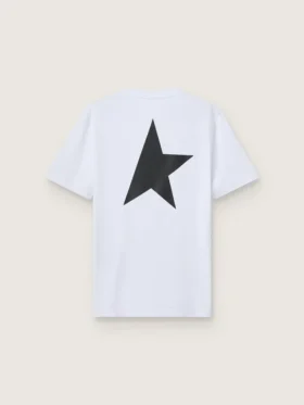 Koszulka z kolekcji Star Collection z kontrastującym czarnym logo i gwiazdą
