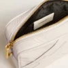 Mini Star Bag z białej jak masło skóry z gwiazdą w tym samym odcieniu