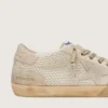 Damskie buty Super-Star LAB z siateczki z beżową gwiazdą z zamszu