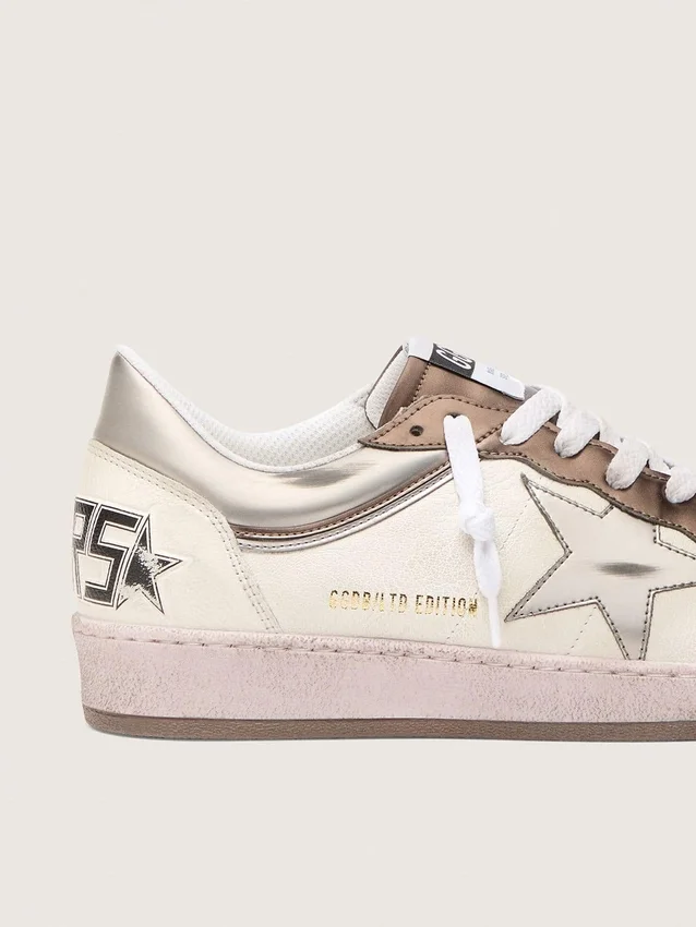 Męskie buty Ball Star LTD z nappa, z metaliczną gwiazdą na bazie surowców odnawialnych i wstawkami