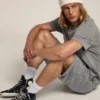 Męskie buty Francy ze skóry z gwiazdą i wstawką na obcasie