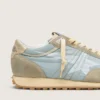 Męskie buty Marathon z jasnoniebieską nylonową cholewką i pastelowo-niebieską gwiazdką
