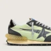 Męskie buty Marathon z zieloną nylonową cholewką i czarną gwiazdą