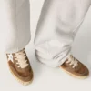 Męskie buty Mid Star LAB z zamszu w kolorze rdzy z białą skórzaną gwiazdą