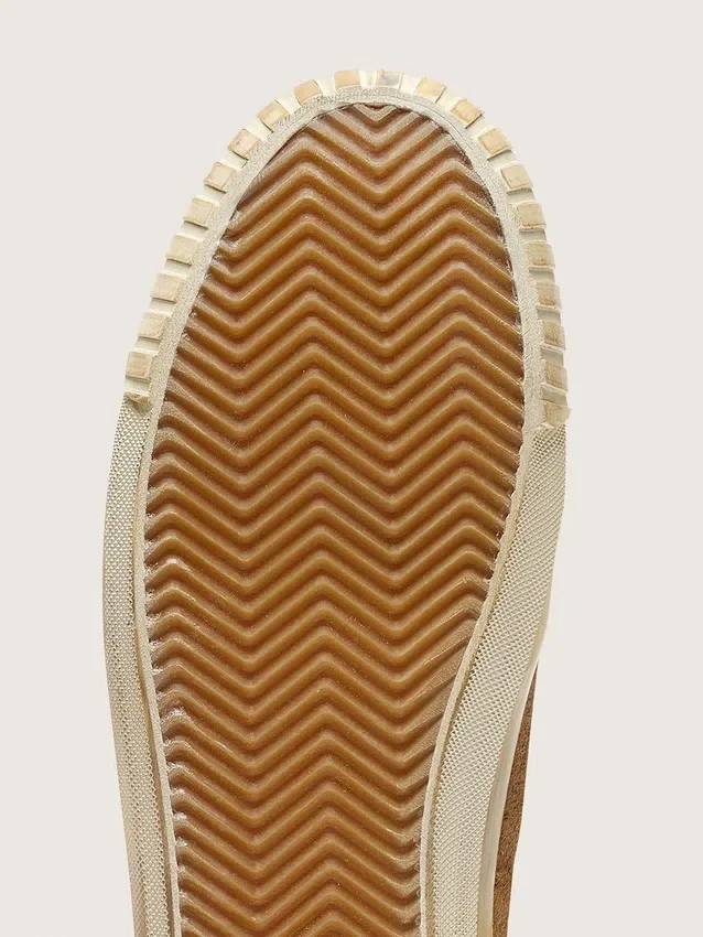 Męskie buty Mid Star LAB z zamszu w kolorze rdzy z białą skórzaną gwiazdą