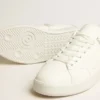 Męskie buty Purestar na bazie materiałów pochodzenia biologicznego z białą gwiazdą i zapiętkiem z efektem lustrzanym