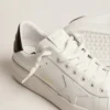 Męskie buty Purestar z skórzaną gwiazdą i czarną skórzaną wstawką na pięcie