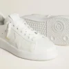 Męskie buty Purestar z skórzaną gwiazdą i skórzaną wstawką na pięcie z nadrukiem imitującym skórę krokodyla