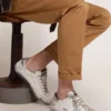 Męskie buty Super-Star z laminowaną gwiazdą i naszywką na pięcie