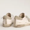 Męskie buty Super-Star z szarą zamszową gwiazdą i naszywką na pięcie