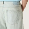 Męskie dżinsy z jasnoniebieskiego denimu