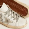 Męskie sneakersy Super-Star z zamszową gwiazdą i brązową wstawką na pięcie