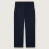 Spodnie chino Journey unisex z niebieskiego płótna bawełnianego z haftowanym logo
