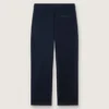 Spodnie chino Journey unisex z niebieskiego płótna bawełnianego z haftowanym logo