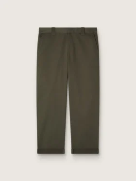 Spodnie chino w kolorze wojskowej zieleni z kolekcji Golden Collection