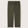Spodnie chino w kolorze wojskowej zieleni z kolekcji Golden Collection