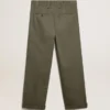 Spodnie chino w kolorze wojskowej zieleni z kolekcji Golden Collection