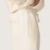Spodnie dresowe Star unisex z polaru w kolorze vintage white