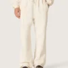 Spodnie dresowe Star unisex z polaru w kolorze vintage white