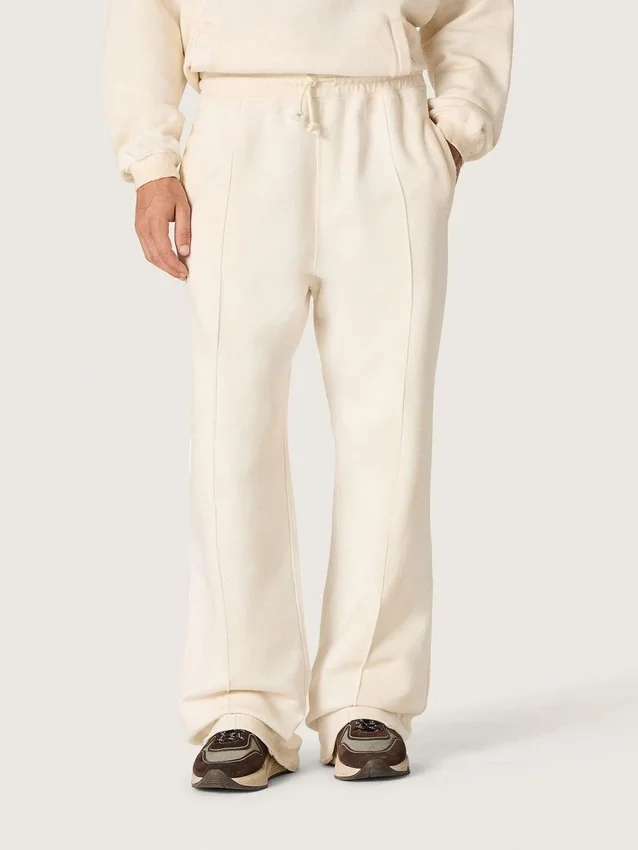 Spodnie dresowe Star unisex z polaru w kolorze vintage white