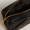 Star Bag z czarnej skóry z gwiazdą w tym samym odcieniu