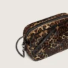 Star Bag z skóry kucyka w zwierzęcy wzór z gwiazdą w tym samym odcieniu