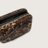 Star Bag z skóry kucyka w zwierzęcy wzór z gwiazdą w tym samym odcieniu