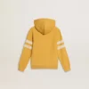 Żółta bluza dziecięca z nadrukiem w stylu vintage