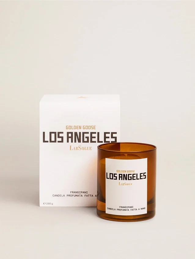 Świeca zapachowa Los Angeles Esencje o zapachu frangipane, 200 g.