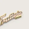 Zestaw dwóch przypinek „Frutteria Golden”